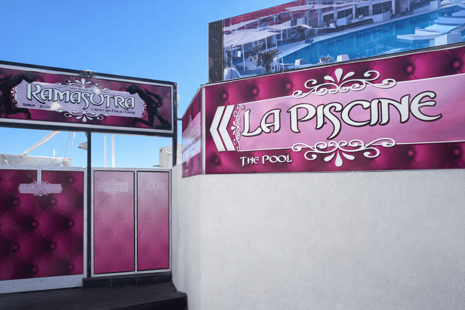 Kamasutra en Cap d'Agde, con piscina, hammam y zonas de relajación